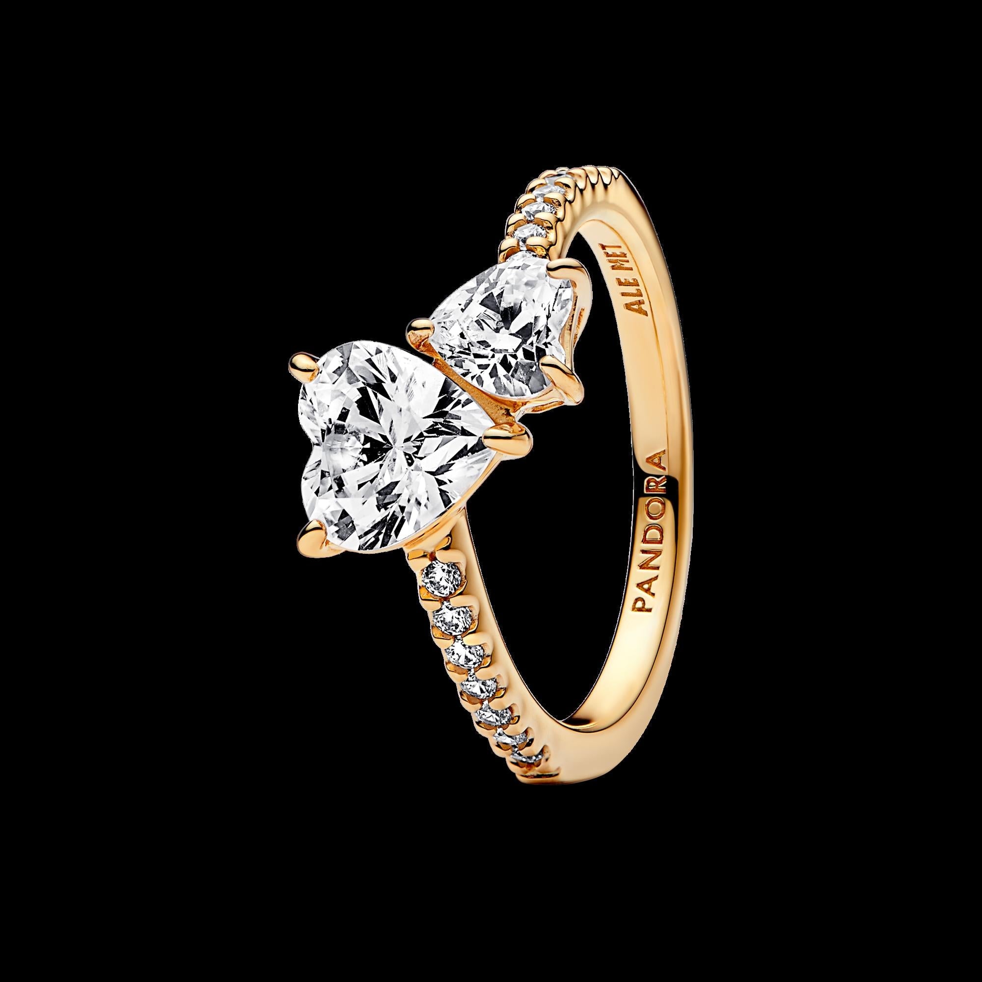Elevated Heart Ring