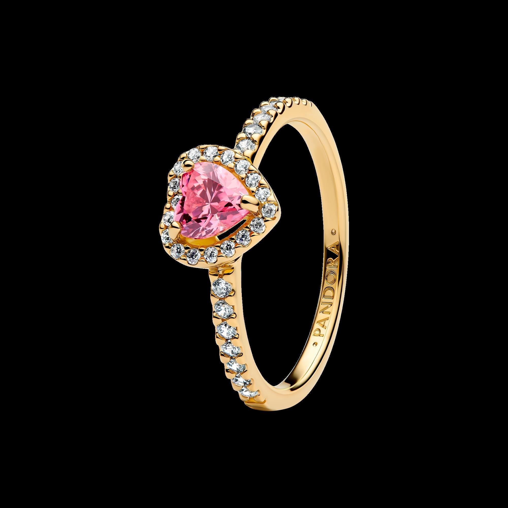 Elevated Heart Ring