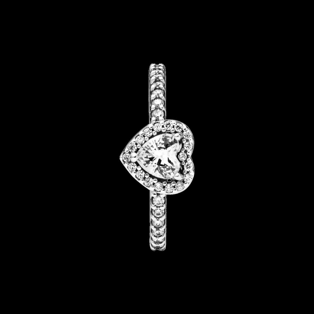Elevated Heart Ring