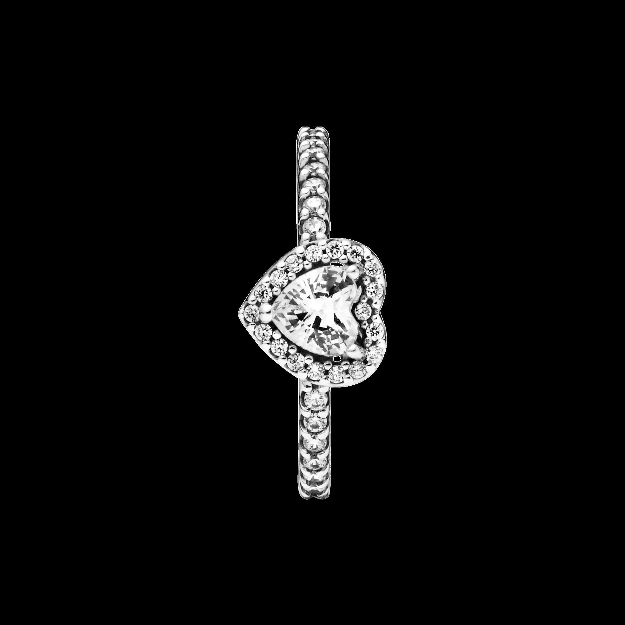 Elevated Heart Ring