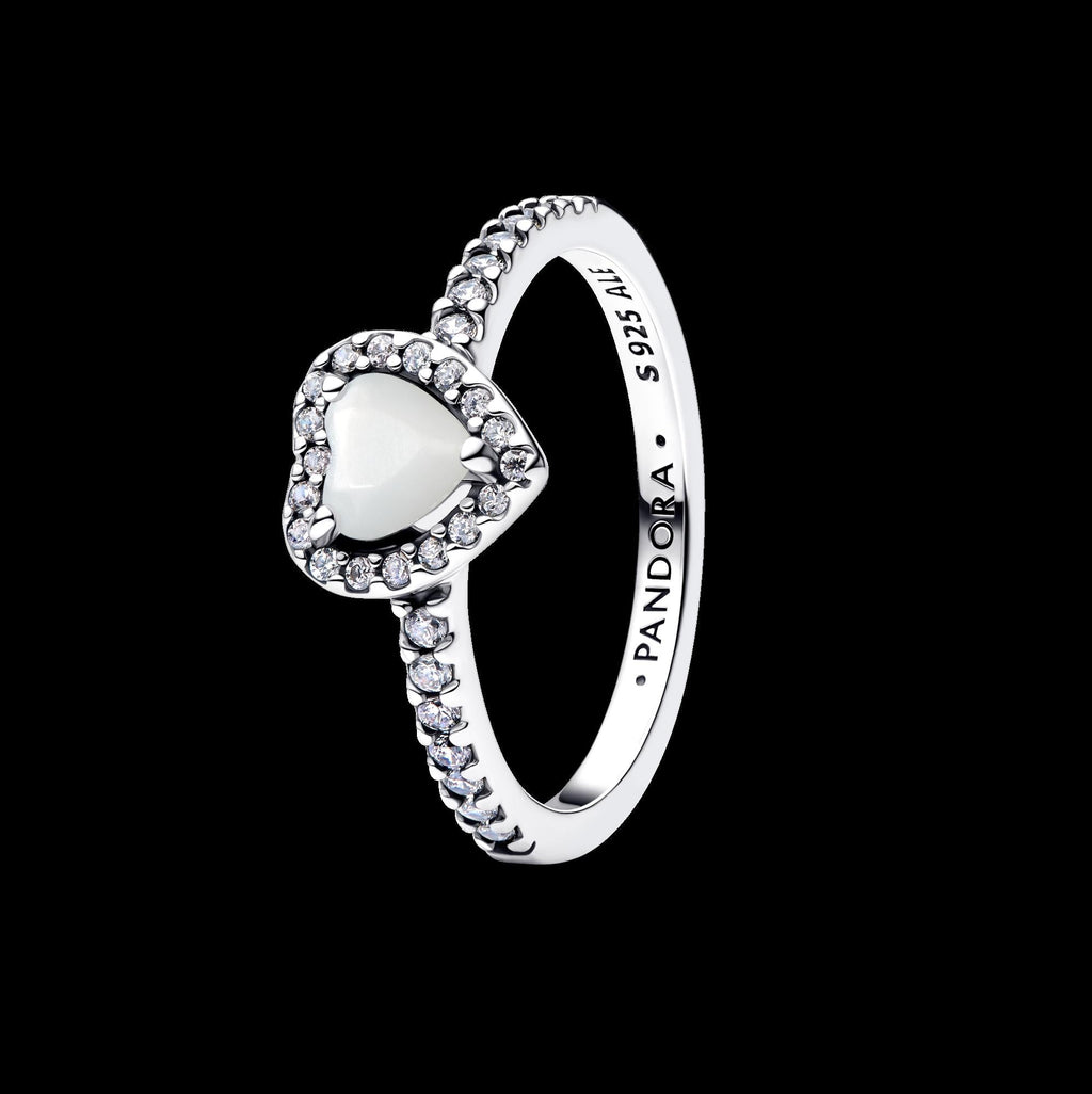 Elevated Heart Ring