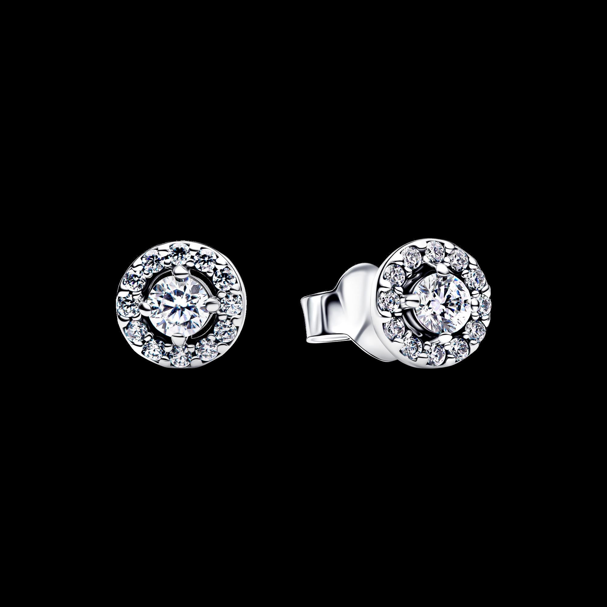 Sparkling Huggie Hoop Earrings
