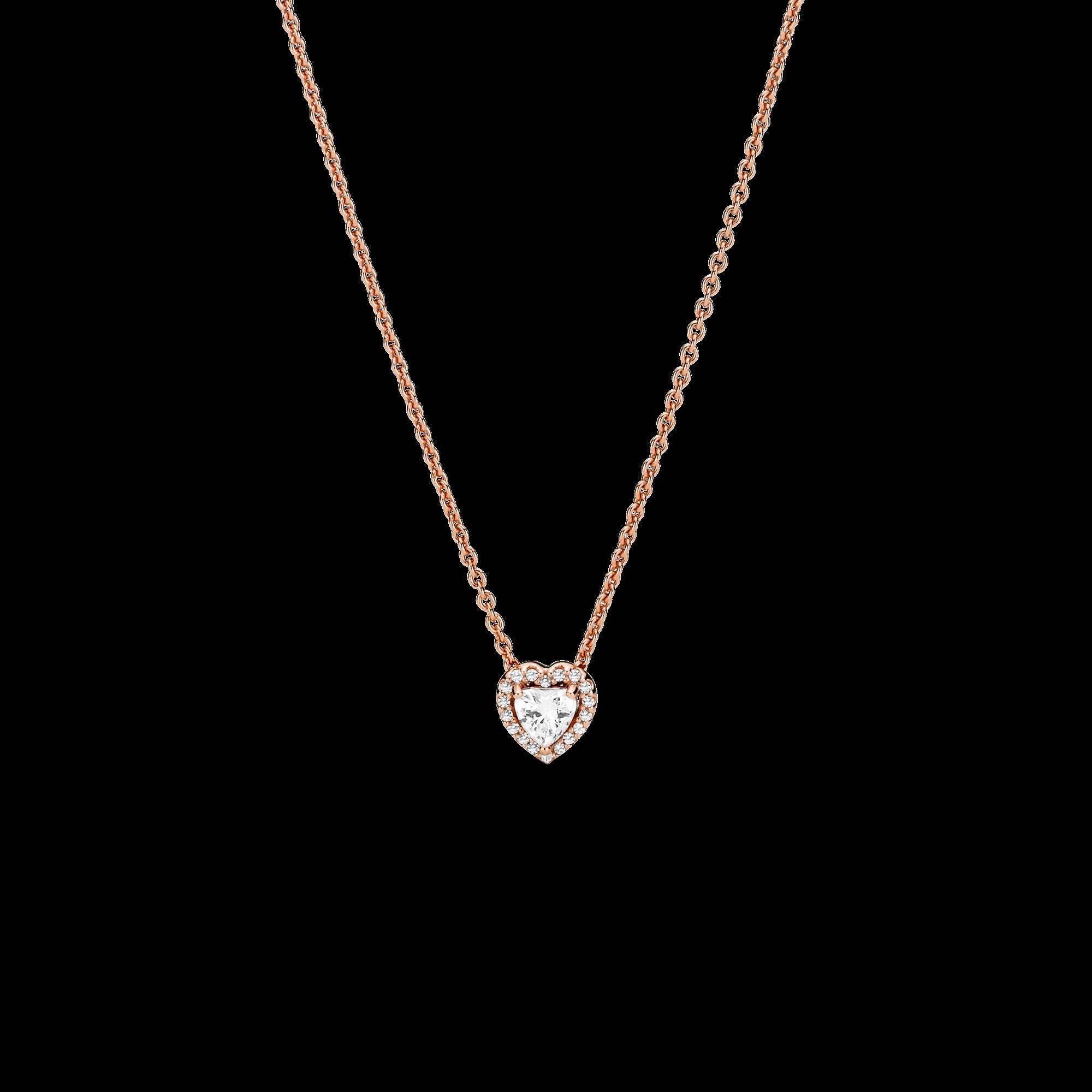 Sparkling Elevated Heart Ring