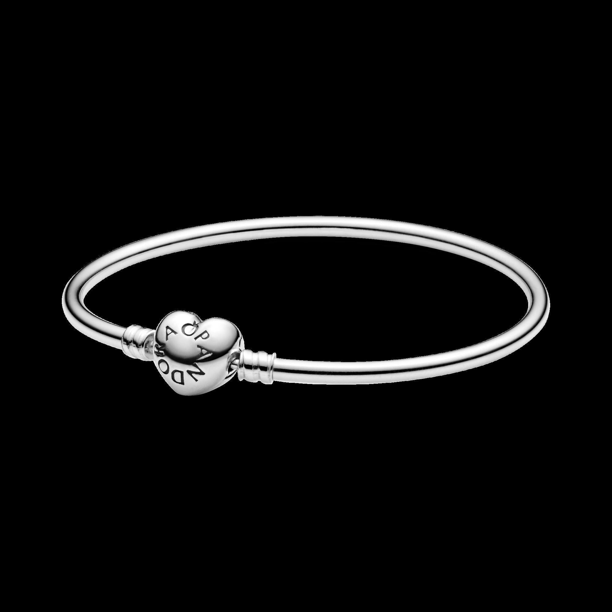 Pandora Moments Barrel Clasp Snake Chain Bracelet