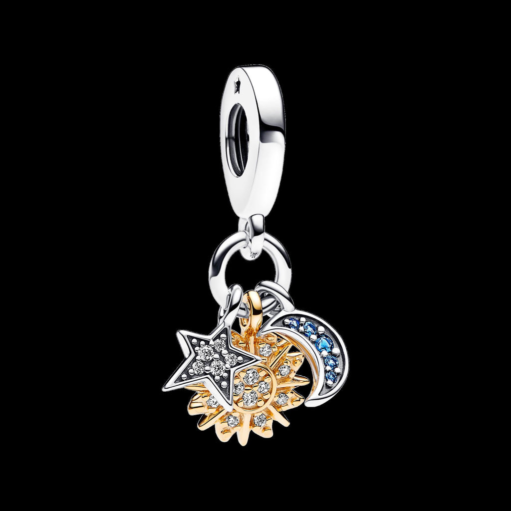 Celestial Sparkling Sun Ring