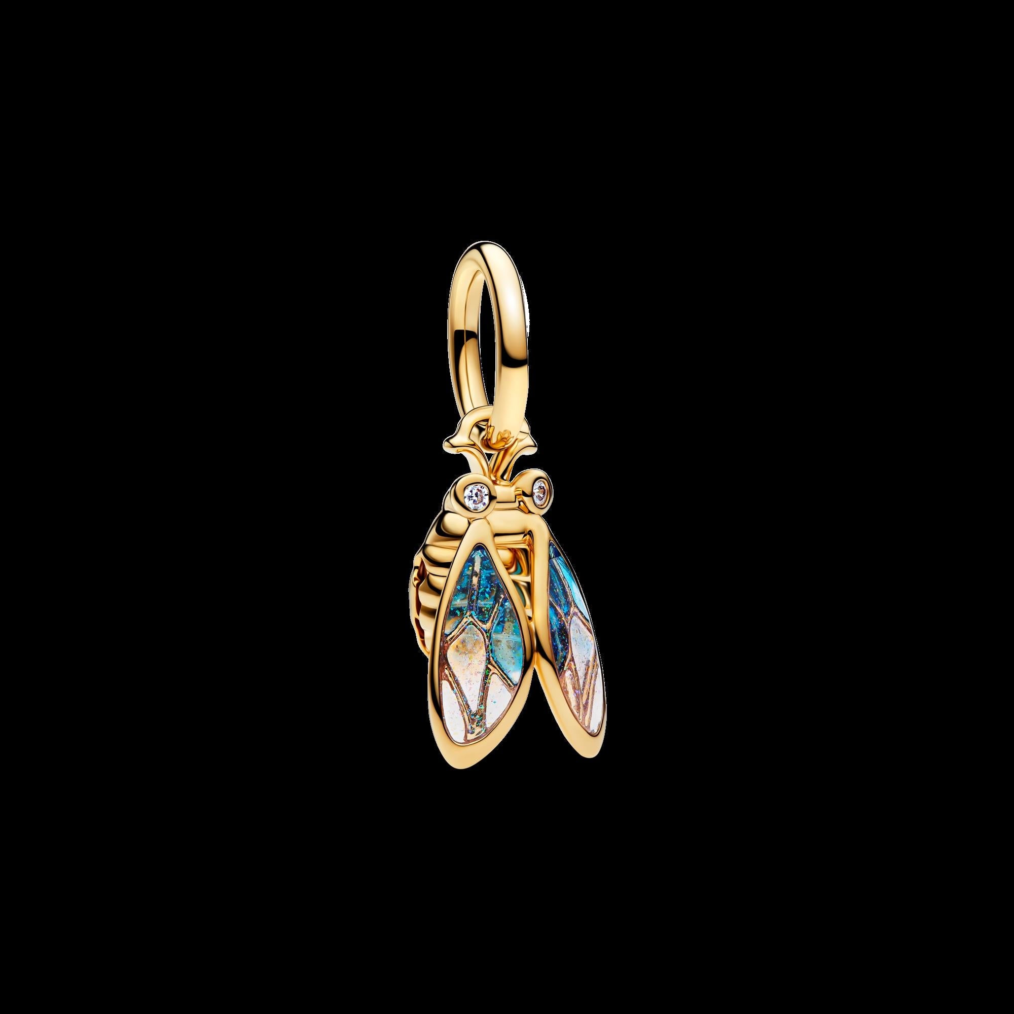 Treated Freshwater Cultured Baroque Pearl Mouse Dangle Charm