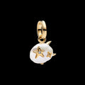 Treated Freshwater Cultured Baroque Pearl Cloud Dangle Charm