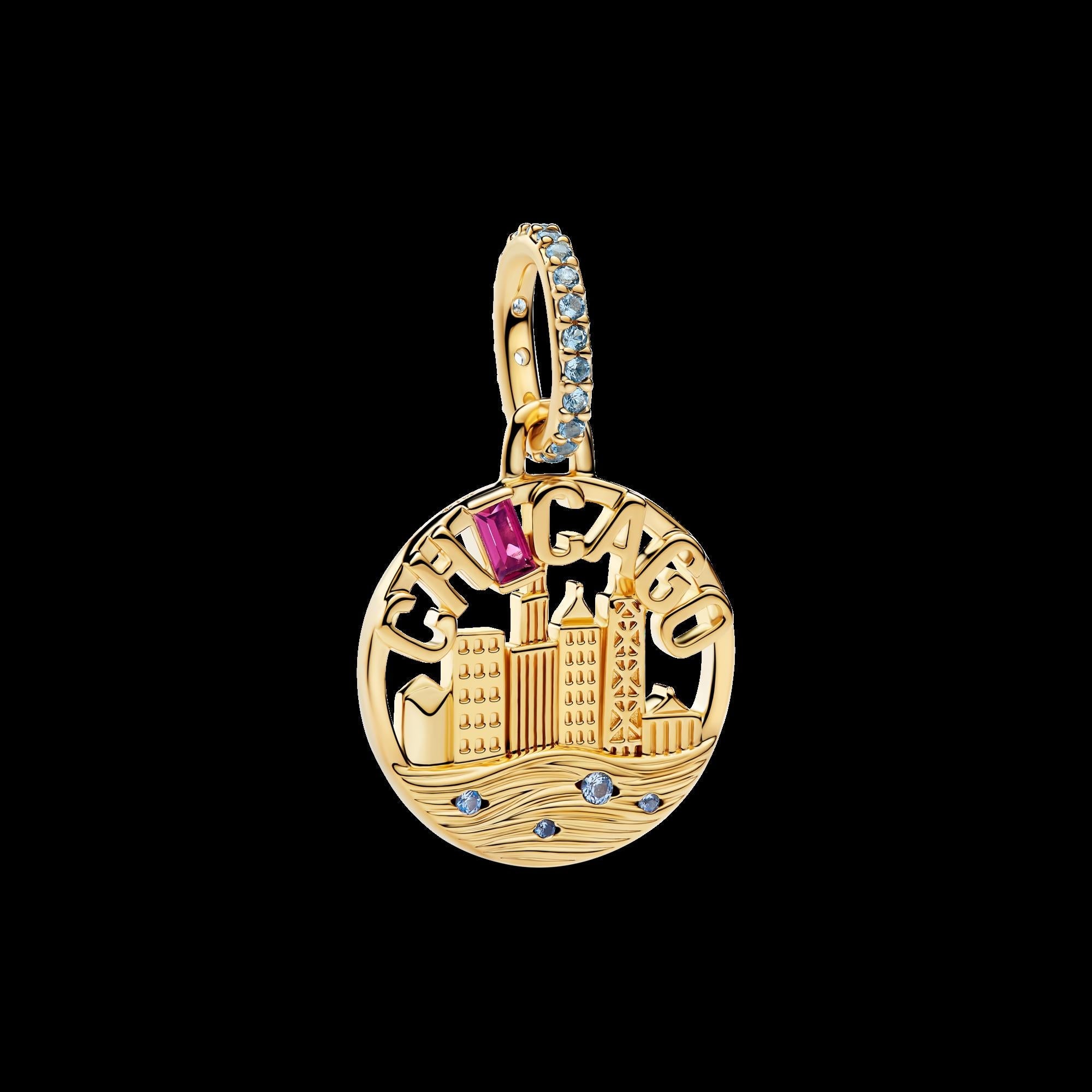 Treated Freshwater Cultured Baroque Pearl Submarine Dangle Charm