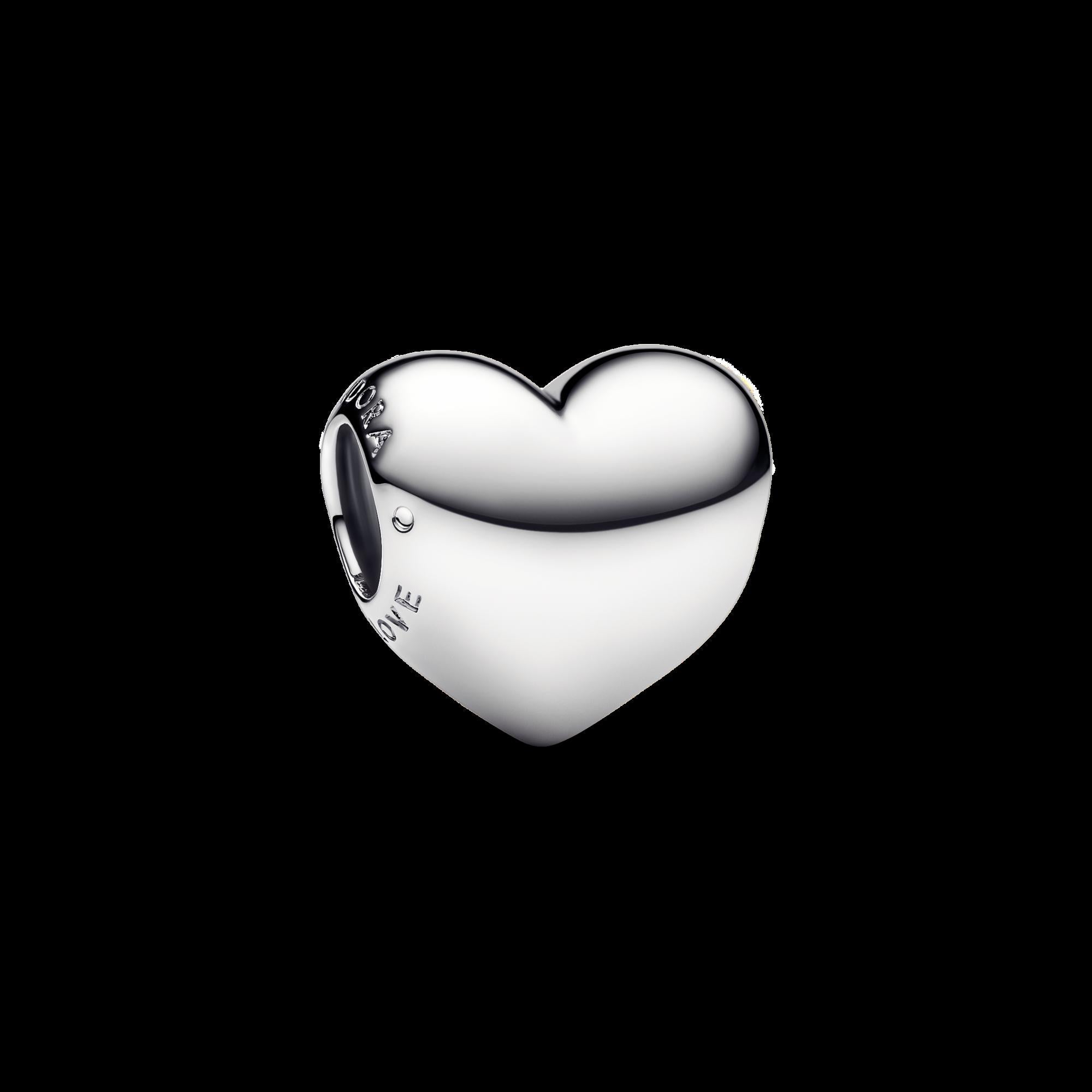 Sparkling Infinity Heart Collier Necklace