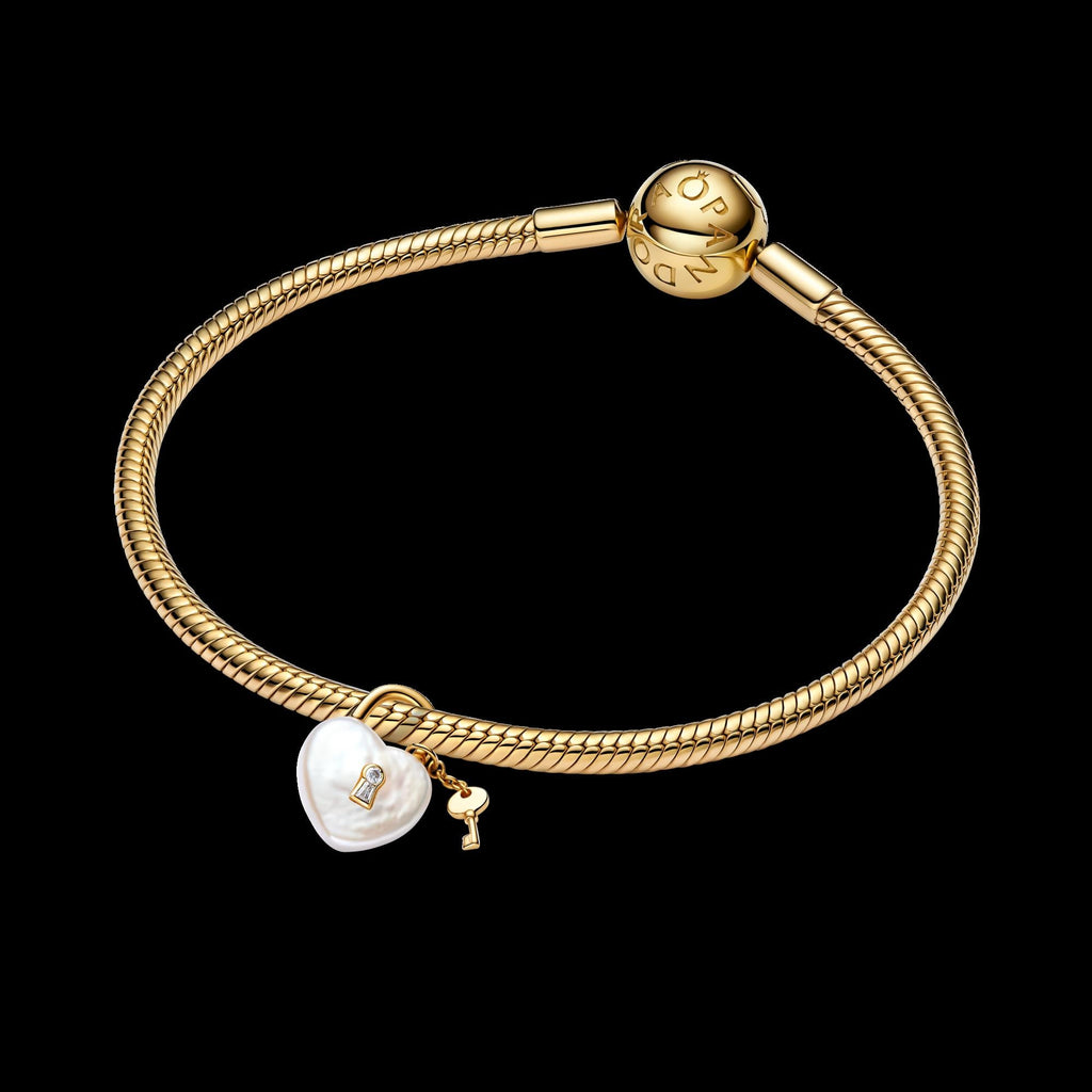 Treated Freshwater Cultured Baroque Pearl Cloud Dangle Charm