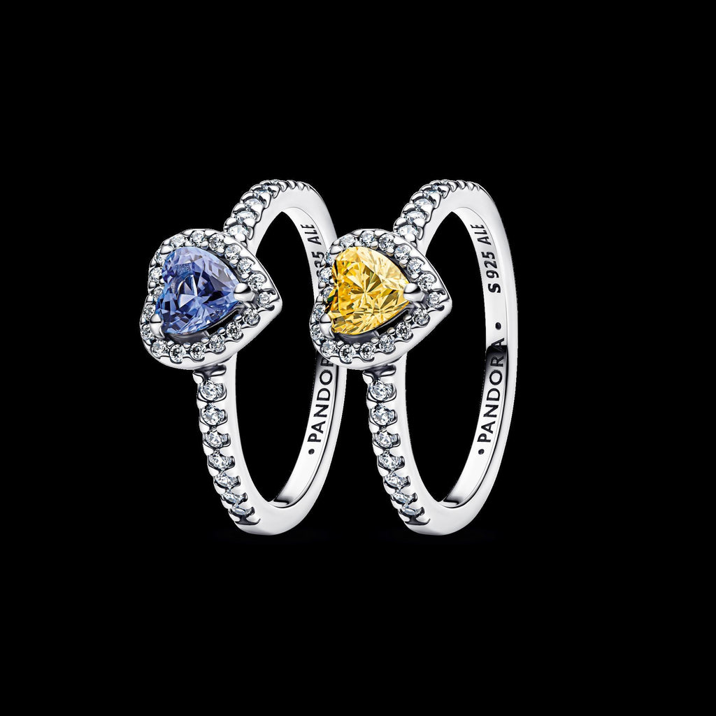 Elevated Heart Ring