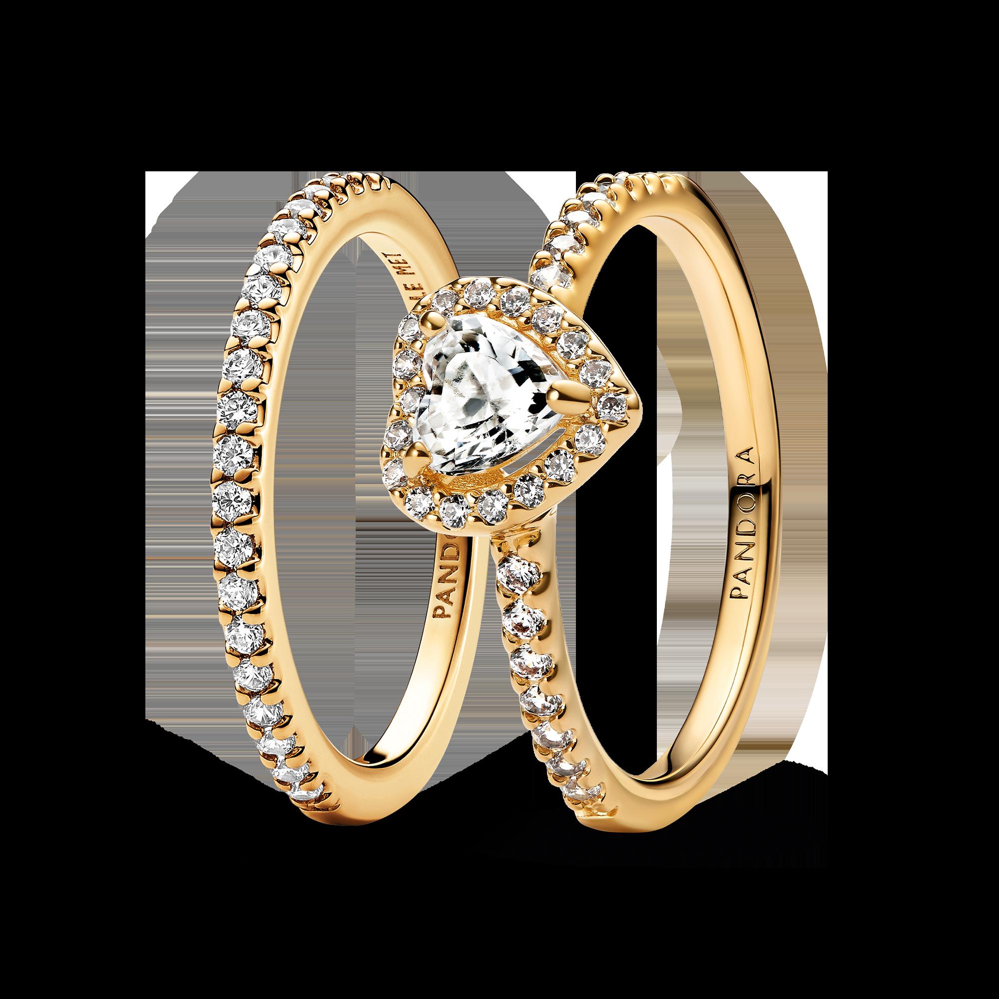 Elevated Heart Ring